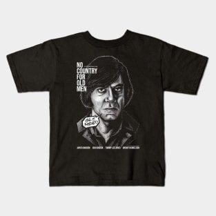 No Country for Old Men, Javier Bardem, Cult Classic Kids T-Shirt